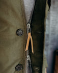 Whipcord A2 Deck Jacket - Olive Drab Green