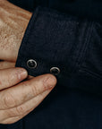 14oz Double Cloth Western Shirt - Indigo