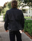 19oz Left-Hand Twill Selvedge Denim Type III Jacket - Indigo IH-526L