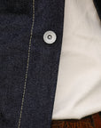 19oz Left-Hand Twill Selvedge Denim Type III Jacket - Indigo IH-526L