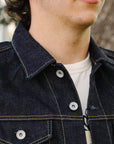 19oz Left-Hand Twill Selvedge Denim Type III Jacket - Indigo IH-526L