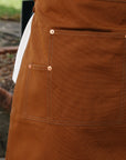 17oz Cotton Duck Apron - Brown IHG-057-BRN