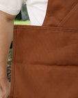 17oz Cotton Duck Apron - Brown IHG-057-BRN