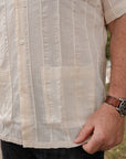 Cabana Shirt- Natural Rope Cloth