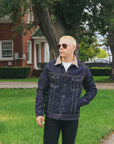 18oz Selvedge Denim Storm Rider Jacket - Indigo IH-101J-SR