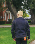18oz Selvedge Denim Storm Rider Jacket - Indigo IH-101J-SR