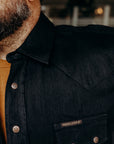 Ryman Denim Shirt, Petaca Black Denim, Rinsed