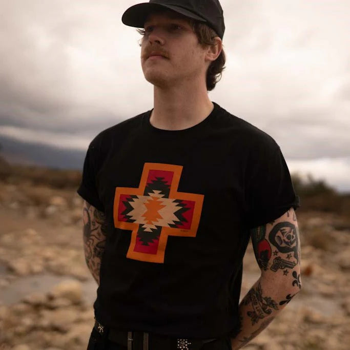 Four Directions Tee- Black