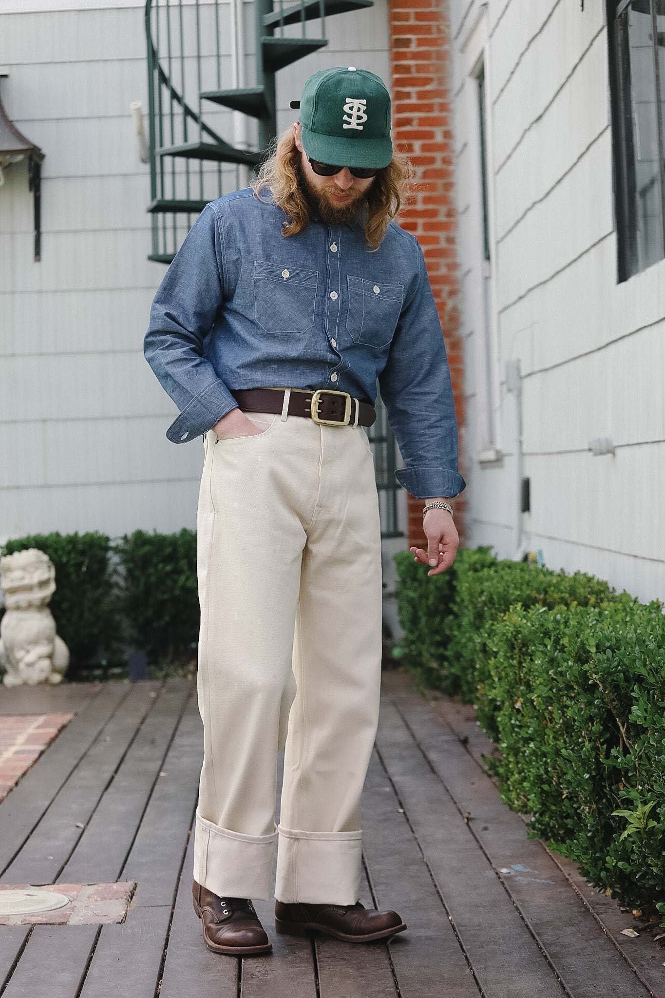 Freenote Cloth Modesto Straight Cut- 14oz Ecru Denim – Iron Shop