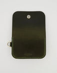 Card Satchel-Green Horse