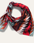 Gently Strikes Wild Rag- Red