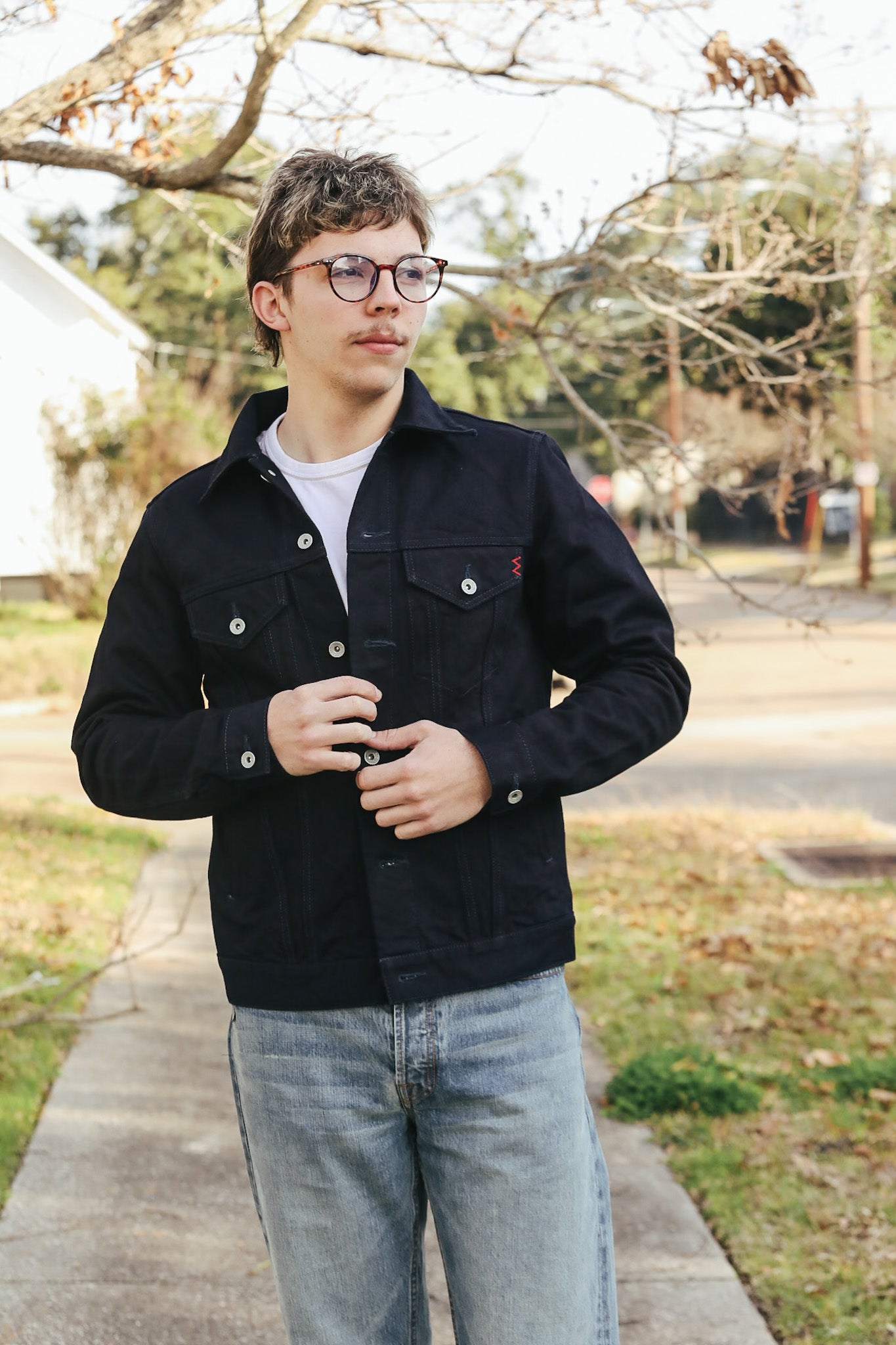 【新品】Iron Heart IH-526-142 W 38 セルビッチ IH-526J-142ib 14oz Selvedge Denim Modified Type III Jacket