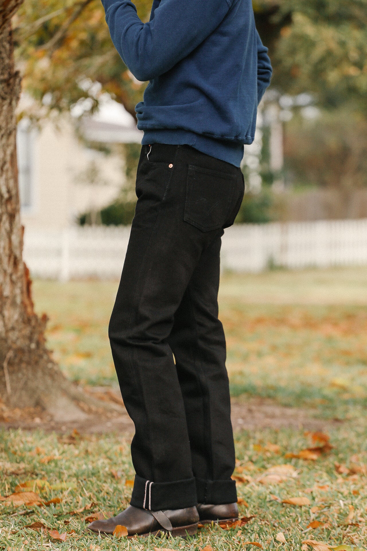 S*i様 エヴィスジーンズ　2nd セカンド　希少サイズ　46 IH-634S-SBG 21oz Selvedge Denim Straight Cut Jeans - Superblack