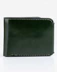 Small Shell Cordovan Wallet - Green