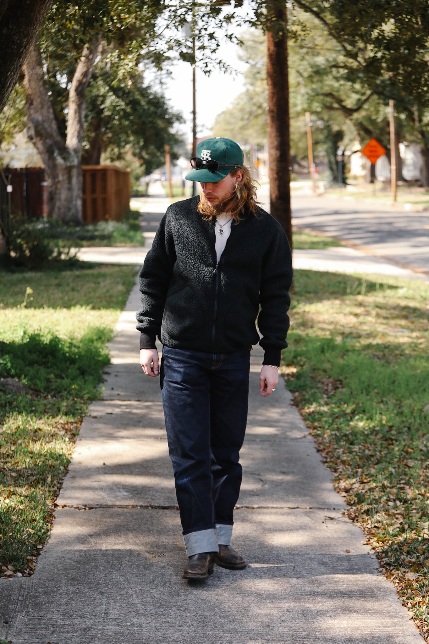 IHJ-157-BLK Iron Heart Reversible Fleece Jacket - Black – Iron
