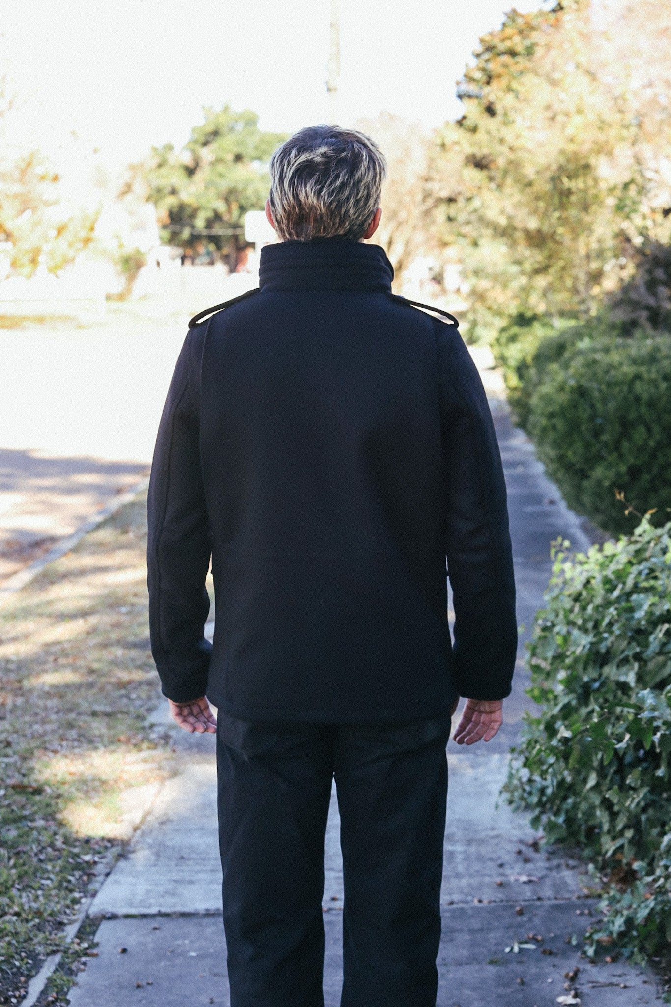 IHM-49-BLK 21oz Melton Wool M65 Field Jacket - Black – Iron Shop