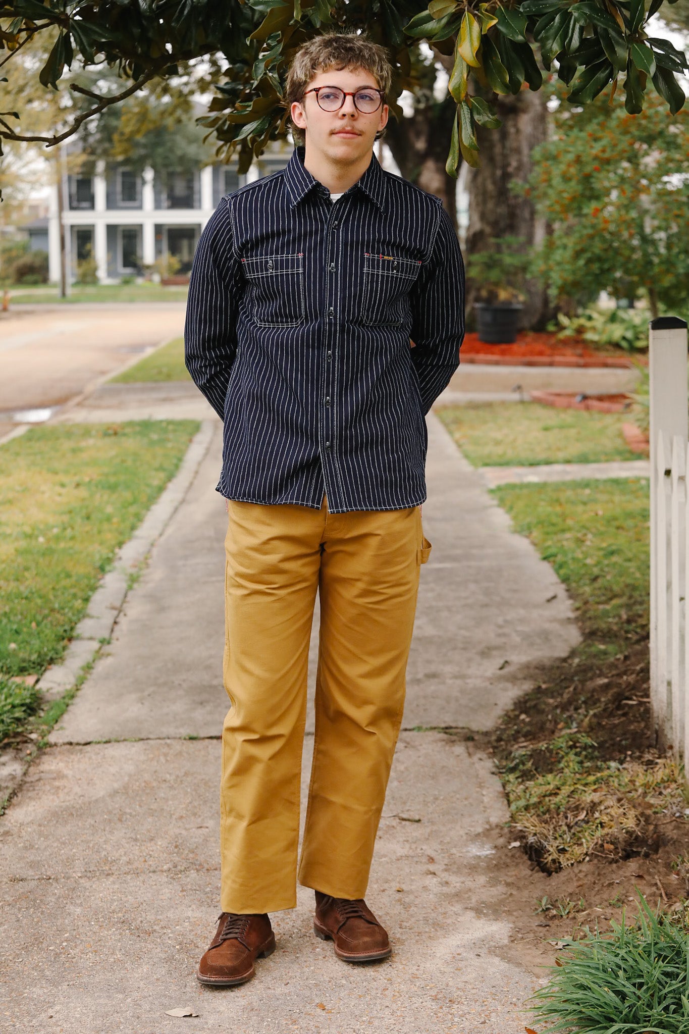 IHSH-266-IND 12oz Wabash Work Shirt