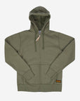 14oz Ultra Heavyweight Loopwheel Cotton Zippered Hoodie - Olive IHSW-10-OLV