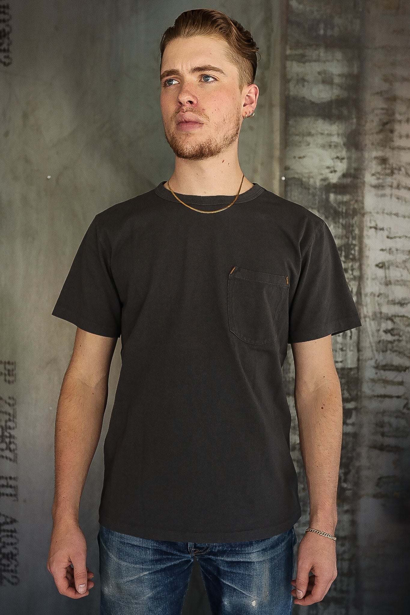 9 Ounce Pocket T-shirt Midnight