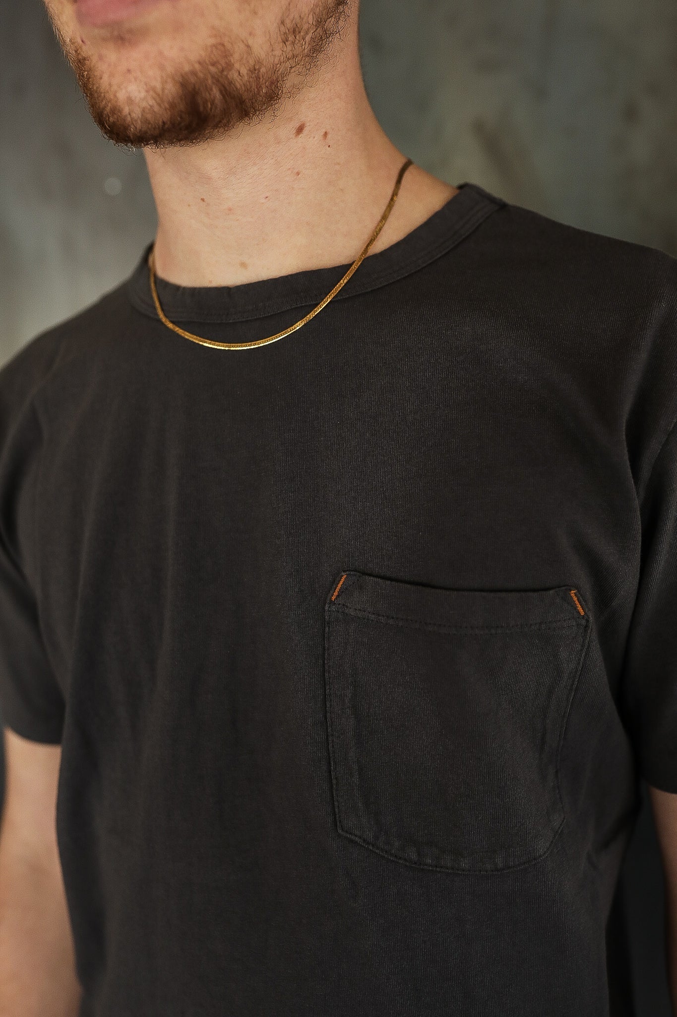 9 Ounce Pocket T-shirt Midnight