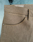 Wilkes Western- 15oz Brown Denim