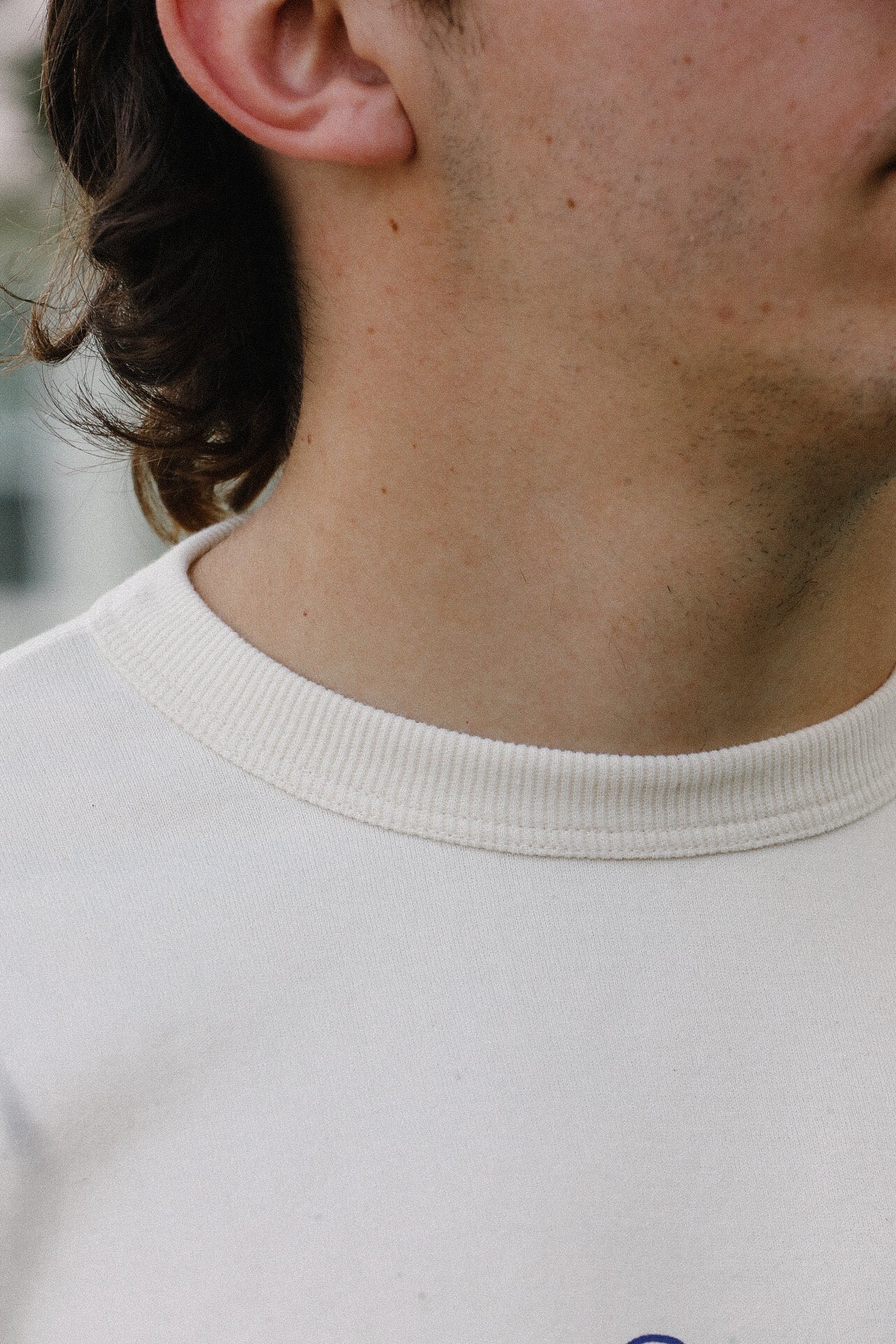 ISP x Buffalo Nickel "Truckin" Loopwheel Tee-Cream