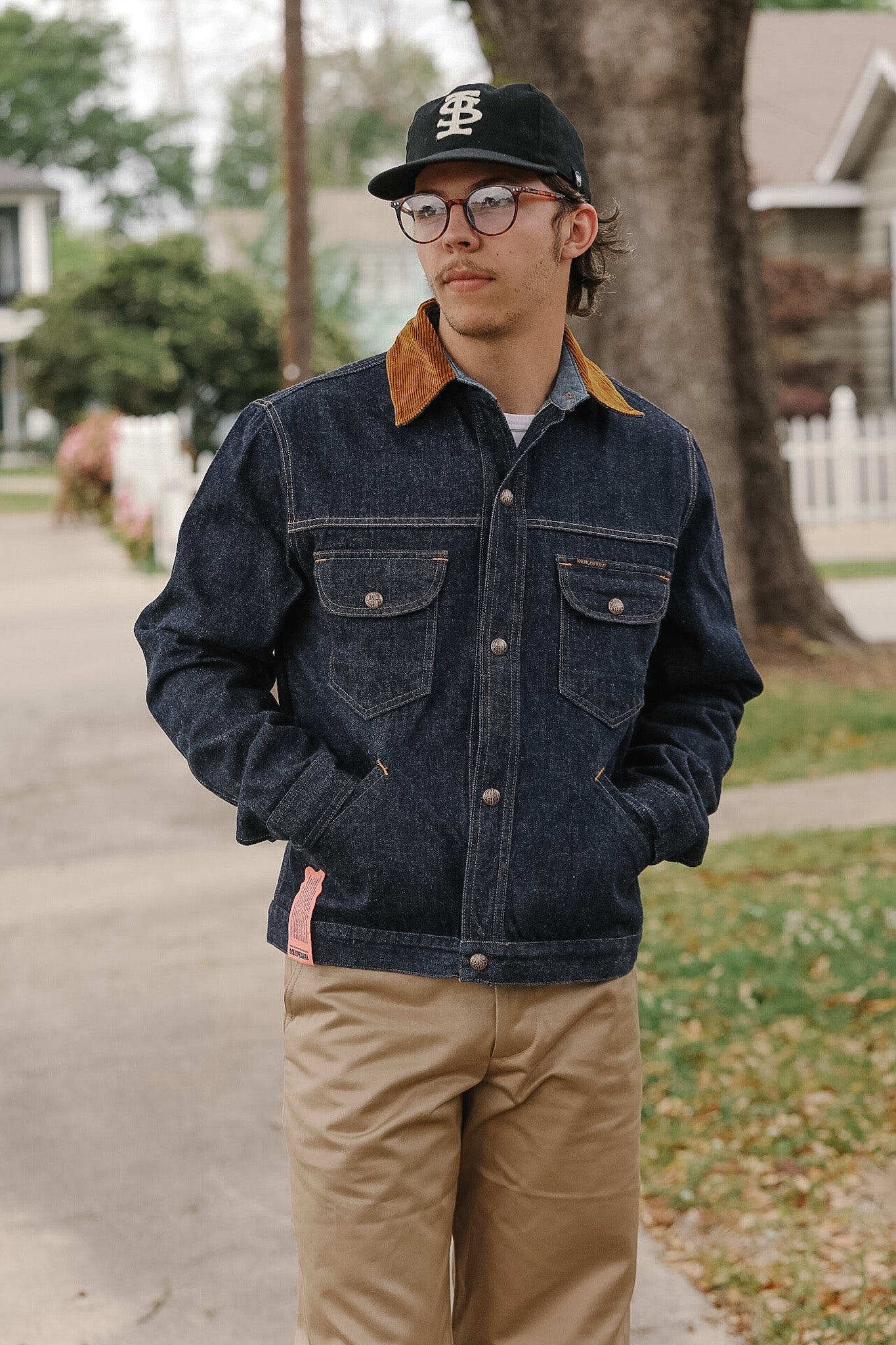 Indigofera Fargo Quarter Jacket- Vintage 70s Denim/ Soaked – Iron