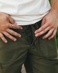 Premium Deck Short- Olive