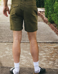 Premium Deck Short- Olive