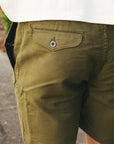 Premium Deck Short- Olive
