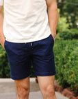 Premium Deck Shorts-Indigo