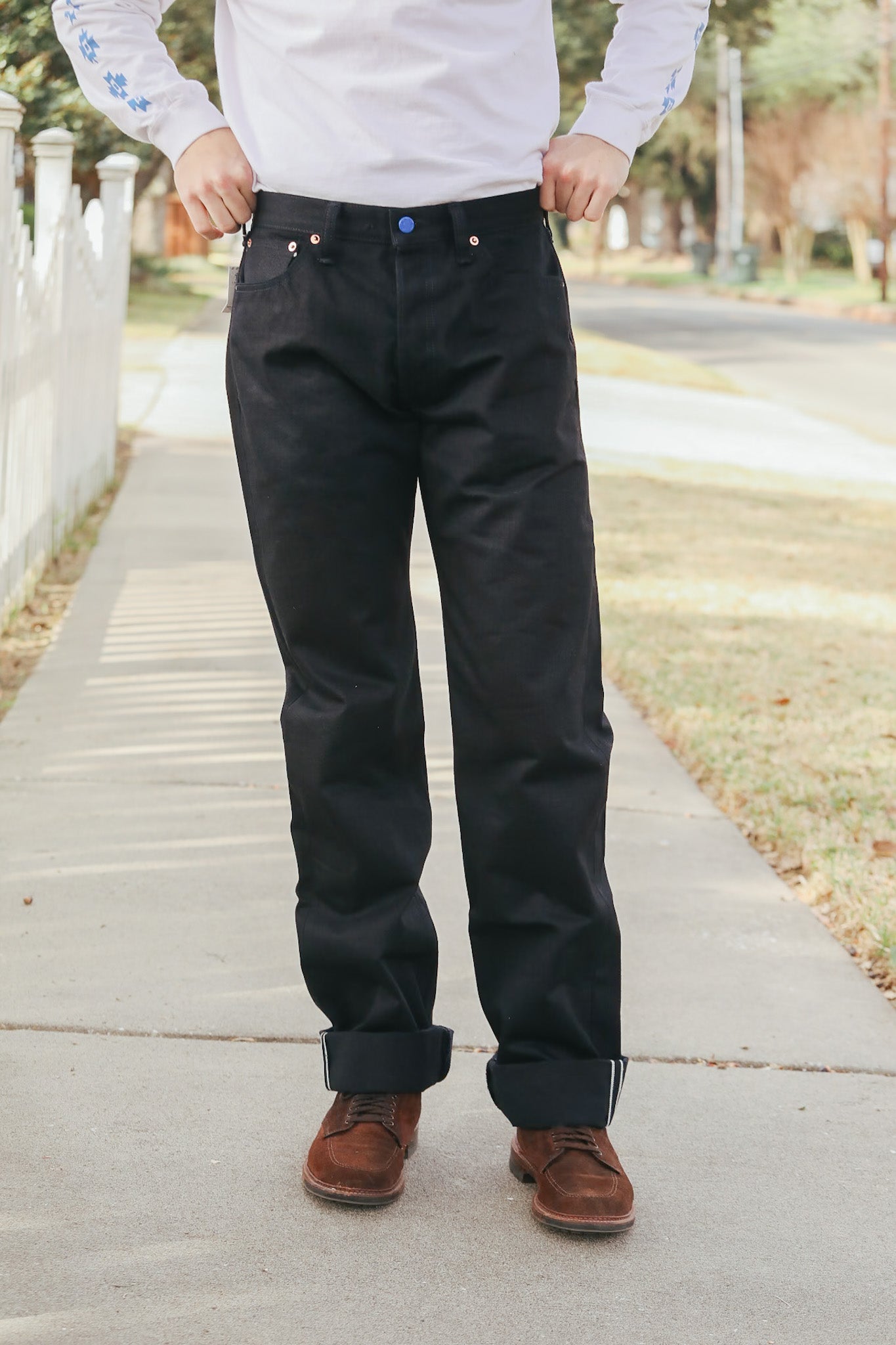 S0510XX-BOB Aoki Tachikage 15oz- Black-on-Blue 510 model – Iron