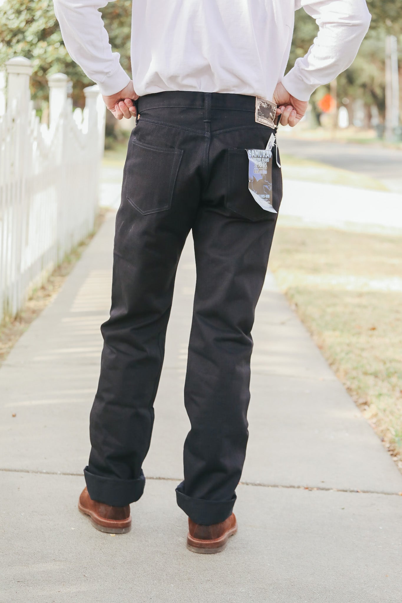 S0510XX-BOB Aoki Tachikage 15oz- Black-on-Blue 510 model – Iron