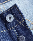 '44 Style WWII Wide Straight Jeans- Indigo (S2000HX)