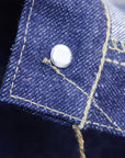'44 Style WWII Wide Straight Jeans- Indigo (S2000HX)