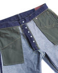 '44 Style WWII Wide Straight Jeans- Indigo (S2000HX)