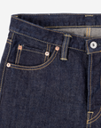 17oz Selvedge Denim Slim Tapered Cut Jeans - Natural Indigo IH-777N