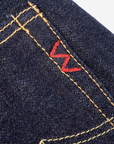 17oz Selvedge Denim Slim Tapered Cut Jeans - Natural Indigo IH-777N