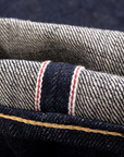 17oz Selvedge Denim Slim Tapered Cut Jeans - Natural Indigo IH-777N