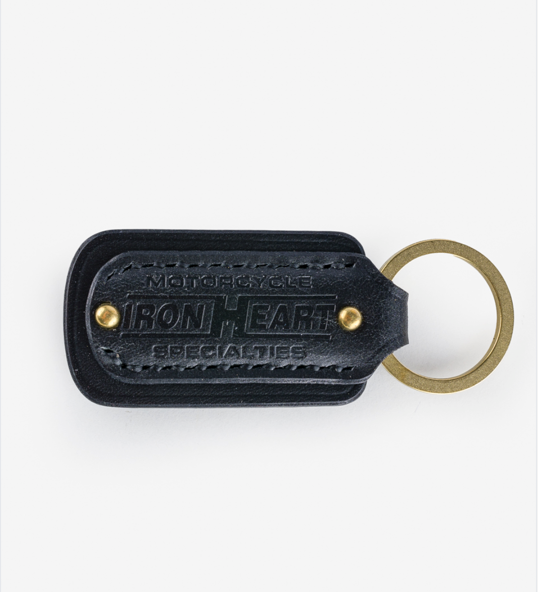 Buttero Leather Keyring - Black IHG-067-BLK