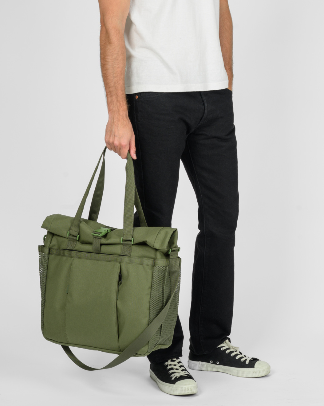 『TOU BAG Olive』 OGL Cordura® XTAC Roll Top Tote Bag - Olive – Iron Shop Provisions