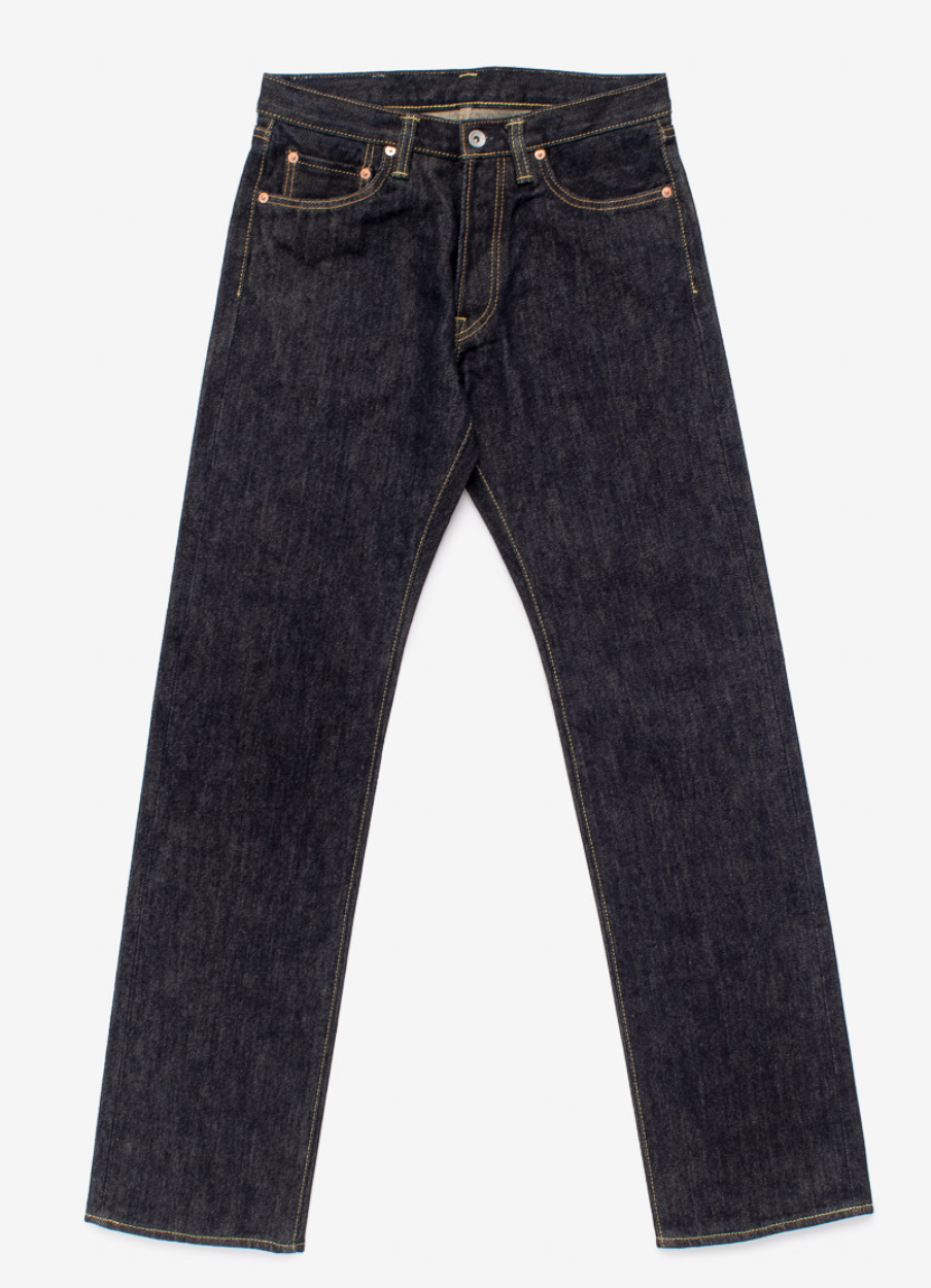 IH-634S Iron Heart 21oz Selvedge Denim Straight Cut - Indigo