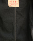 Single Riders Jacket With Collar- Black (R901-S)