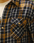 Slubby Flannel Shirt- Purple (502554)
