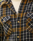 Slubby Flannel Shirt- Purple (502554)