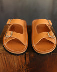 Two Strap Sandal- NY Camel