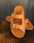 Two Strap Sandal- NY Camel