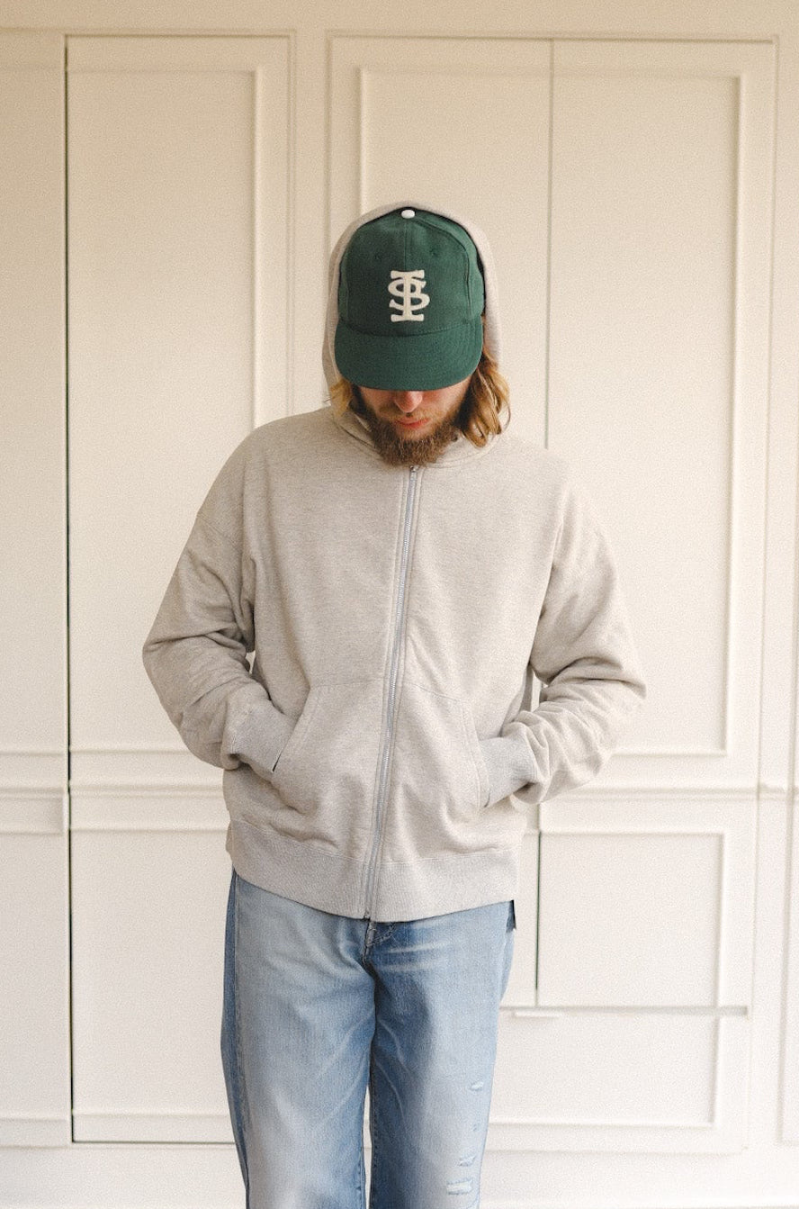 Visvim Jumbo SB Dual Hoodie F.Z.- Grey – Iron Shop Provisions