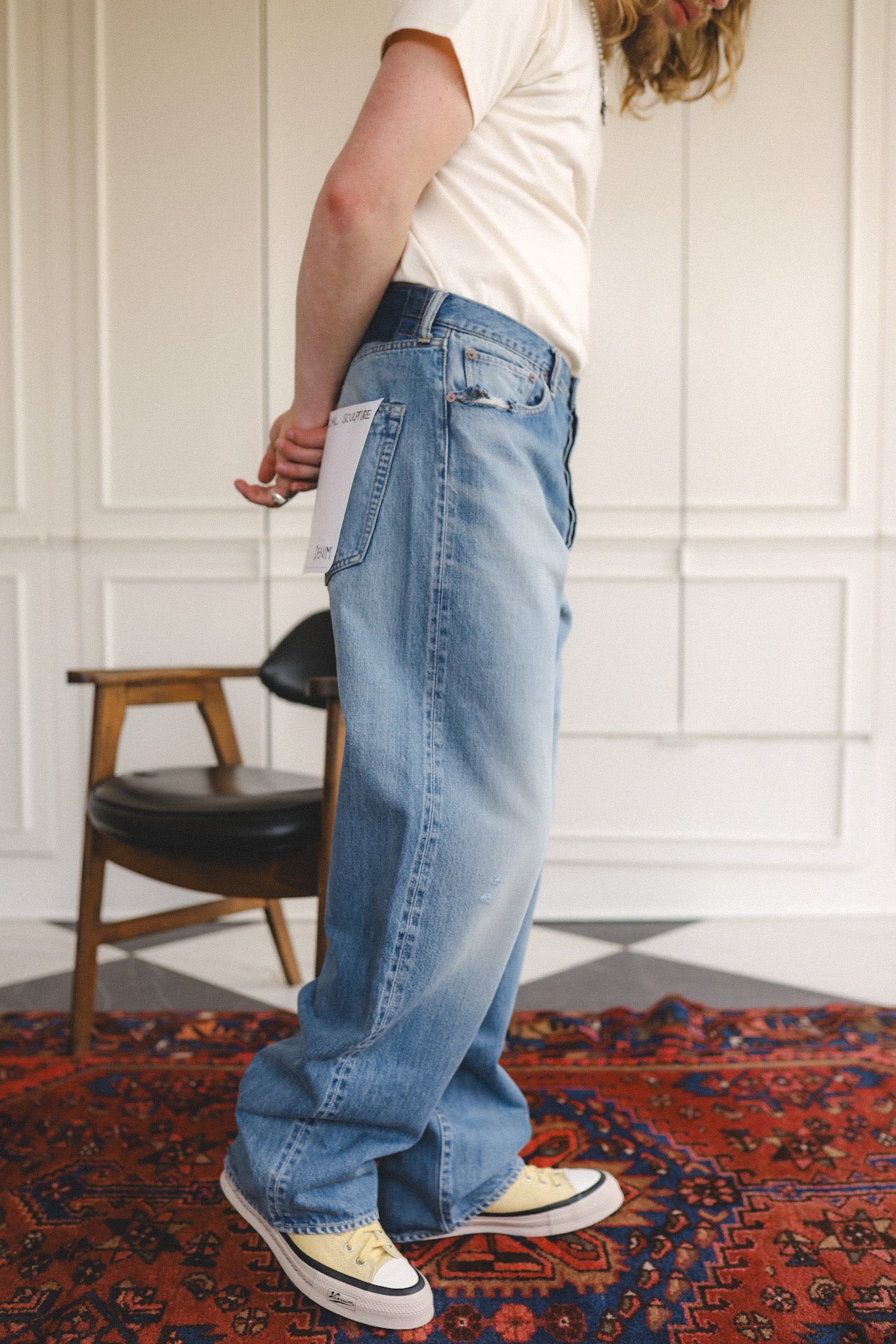 Visvim Social Sculpture 01 EX Wide DMGD-43 - Indigo – Iron Shop