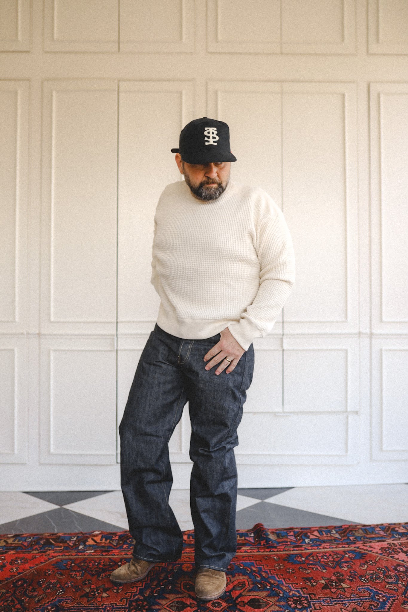 Visvim Social Sculpture 01 Wide Raw- Indigo – Iron Shop Provisions